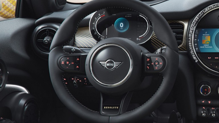 MINI 3-door hatch – steering wheel – nappa leather